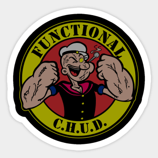 Functional CHUD Sticker